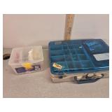 Tackle boxes and contents