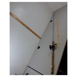 Fishing Rod & Reel - Penn No. 85 Reel, Steel Rod