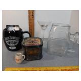 Jack Daniel's Memorabilia: mug, coasters +