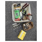 Drill bits, hand tools, fasteners ++