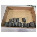 Metric impact sockets