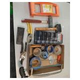 Tools: panel carry, hacksaw,  pruning shears &