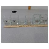 Jack Daniels Square Glasses