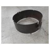 Metal ring fire ring 23"