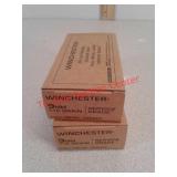 100 rounds Winchester 9 mm Full Metal Jacket ammo