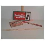 Lot of tin signs, dr