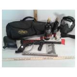Tippmann model 98 paintball gun with extras