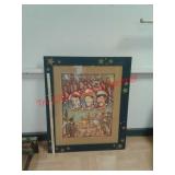 > Buckeye Blake 1992 The Cowboy Way print in frame
