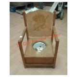> Vintage potty chair