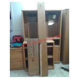 > Oak and pine boards