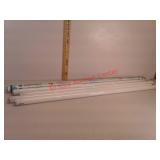 5 new 4 ft residential flourescent light bulbs