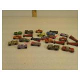 Lot of diecast toy cars