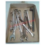 Lot of box end wrenches