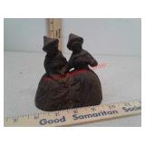 Cast iron Dutch ladies bell