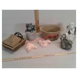 Concrete yard deco and more