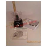 Hamilton Beach food processor with accessories
