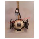 Pro-Tech 6-inch bench grinder with lamp