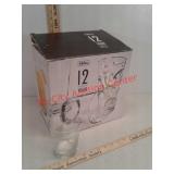 Set of 12 Libbey drinking glasses