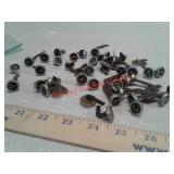 47 glass typewriter keys