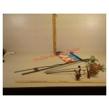 Lot of decorative yard art