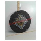 Painted buzzsaw saw blade