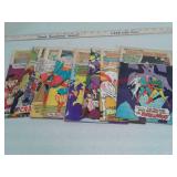 9 vintage Adventure Comics comic books 1967 -