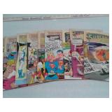 Nine DC comic books 1966 to 1969