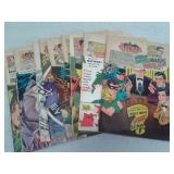10 vintage comic books detective DC