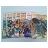 8 vintage comic books Captain action Savage storm