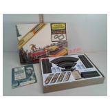 Vintage Aurora model Motoring slot car track and