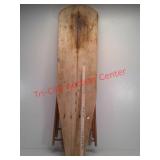 Antique wood ironing board