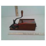 Antique coffee bean grinder