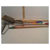 4 Miscellaneous yard and garden tools