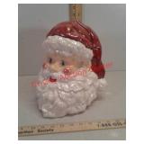 Santa cookie jar