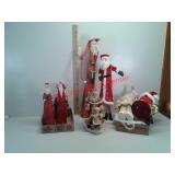 Lot of Christmas decorations