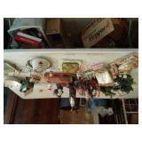 Large lot Christmas decorations