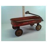 Vintage Radio Tot metal Wagon