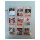 1964 Topps baseball cards very nice