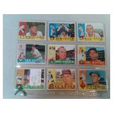 1960 Topps baseball cards very nice