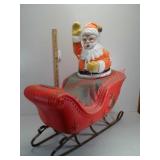 Vintage Santa holiday Christmas Electric blow