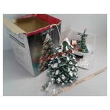 2 ceramic Christmas trees