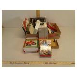 Lot of assorted cards, and  miscellaneous frames