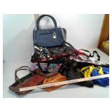 Various purses and bags