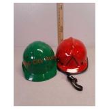 Two hard hats