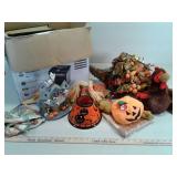 Halloween and Thanksgiving decor