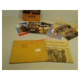 War and history books catalogs newspapers