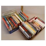 Two Flats of self-help books