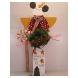 Wooden Snowman  holiday Yard art