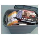 Tote of self-help books