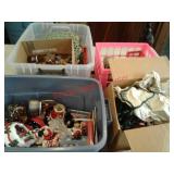 large lot Christmas decor